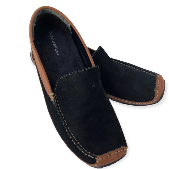 Naturalizer Shoes slip on Size 9N mazzy Leather Uppers - Picture 3 of 9